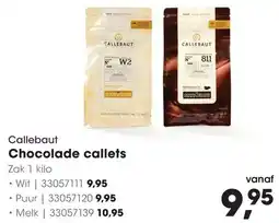 HANOS Callebaut Chocolade callets aanbieding