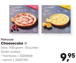 HANOS Piehouse Cheesecake aanbieding