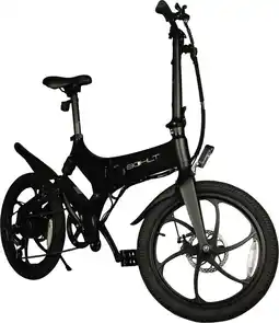 Bol.com Bohlt X200 Elektrische Vouwfiets - 280Wh accu - 6 versnellingen - Zwart aanbieding