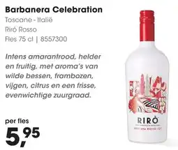 HANOS Barbanera Celebration aanbieding