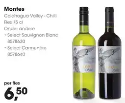 HANOS Montes aanbieding