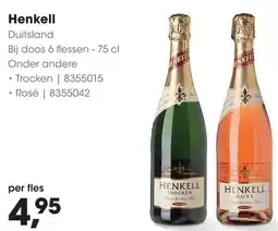 HANOS Henkell aanbieding