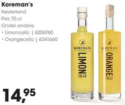 HANOS Koreman's aanbieding