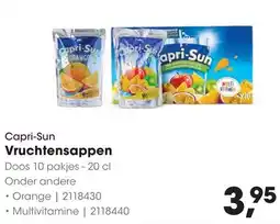 HANOS Capri-Sun Vruchtensappen aanbieding