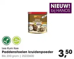 HANOS Lee Kum Kee Paddenstoelen kruidenpoeder aanbieding