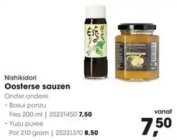 HANOS Nishikidori Oosterse sauzen aanbieding