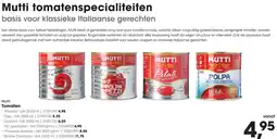 HANOS Mutti Tomaten aanbieding