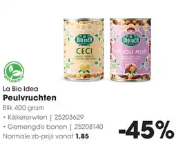 HANOS La Bio Idea Peulvruchten aanbieding