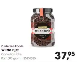 HANOS Zuiderzee Foods Wilde rijst aanbieding