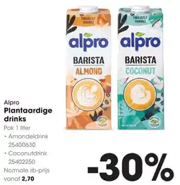 HANOS Alpro Plantaardige drinks aanbieding