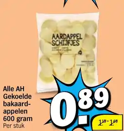 Albert Heijn Alle AH Gekruide bakaardappelen aanbieding