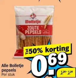 Albert Heijn Alle Bolletje pepsels aanbieding