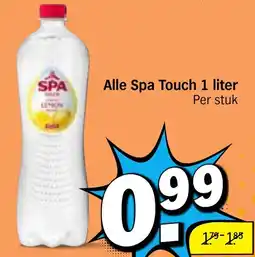 Albert Heijn Alle Spa Touch aanbieding