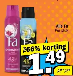 Albert Heijn Alle Fa aanbieding