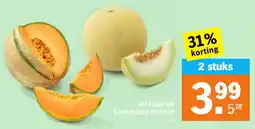 Albert Heijn AH Galia en Cantaloupe meloen aanbieding