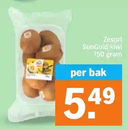 Albert Heijn Zespri SunGold kiwi aanbieding