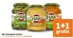 Albert Heijn Alle Hak glazen potten aanbieding