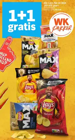 Albert Heijn Alle Lay's flat en MAX aanbieding