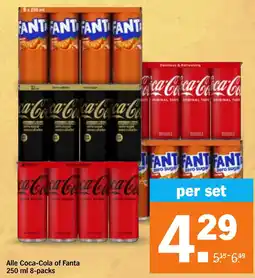 Albert Heijn Alle Coca-Cola of Fanta aanbieding
