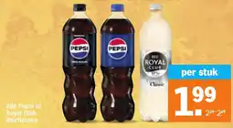 Albert Heijn Alle Pepsi of Royal Club aanbieding