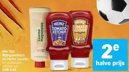 Albert Heijn Alle Van Wijngaarden's en Heinz sauzen aanbieding