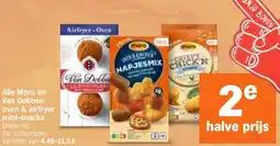 Albert Heijn Alle Mora en Van Dobben oven & airfryer mini-snacks aanbieding
