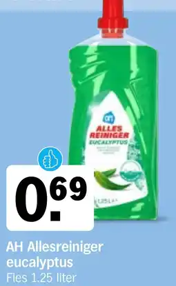 Albert Heijn AH Allesreiniger eucalyptus aanbieding