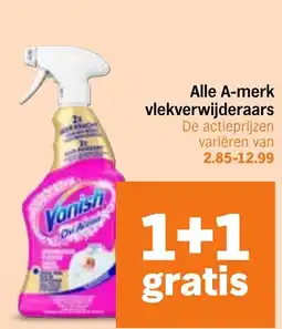 Albert Heijn Alle A-merk vlekverwijderaars aanbieding