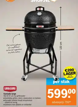 Albert Heijn Grillguru Kamado large aanbieding