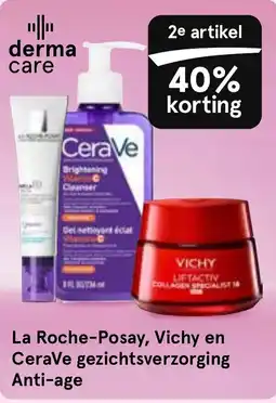 Albert Heijn La Roche-Posay, Vichy en CeraVe gezichtsverzorging Anti-age aanbieding