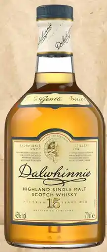 Mitra Dalwhinnie 15 Yrs Malt | 70 CL aanbieding