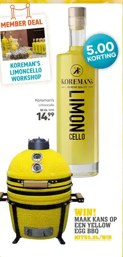 Mitra Koreman's Limoncello | 50 CL aanbieding
