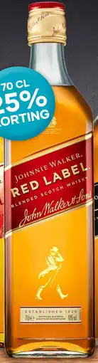 Mitra Johnnie Walker Red Label | 70 CL aanbieding