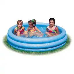 Pets Place Intex Crystal Blue Pool - Luchtbedden - 114x25 cm Blauw Leeftijd 2+ aanbieding