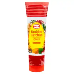 PLUS Hela Kruiden Ketchup Curry Original aanbieding