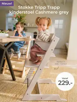 Prenatal Stokke Tripp Trapp kinderstoel Cashmere grey aanbieding
