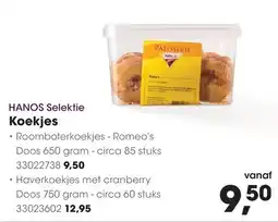 HANOS HANOS Selektie Koekjes aanbieding