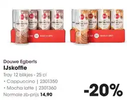 HANOS Douwe Egberts IJskoffie aanbieding