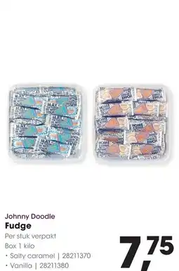 HANOS Johnny Doodle Fudge aanbieding