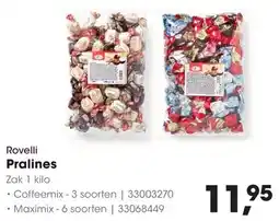 HANOS Rovelli Pralines aanbieding