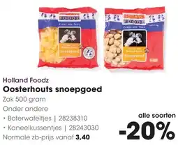HANOS Holland Foodz Oosterhouts snoepgoed aanbieding