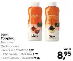 HANOS Dawn Topping aanbieding