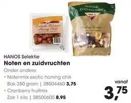 HANOS HANOS Selektie Noten en zuidvruchten aanbieding
