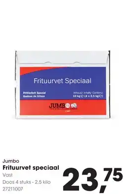 HANOS Jumbo Frituurvet speciaal aanbieding