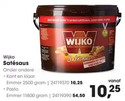 HANOS Wijko Satésaus aanbieding
