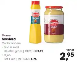 HANOS Marne Mosterd aanbieding