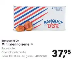 HANOS Banquet d'Or Mini viennoiserie aanbieding