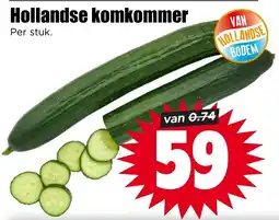 Dirk Hollandse komkommer aanbieding