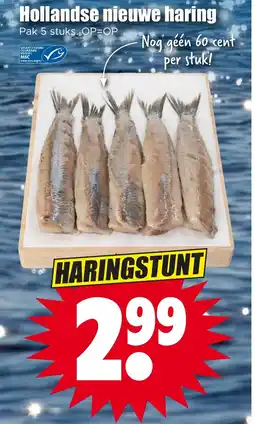 Dirk Hollandse nieuwe haring aanbieding