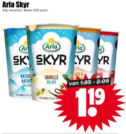 Dirk Arla Skyr aanbieding